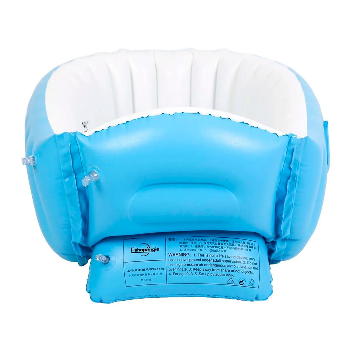 OFERTABKN - Bañera Tina Inflable Bebés Portátil Plegable Antideslizante