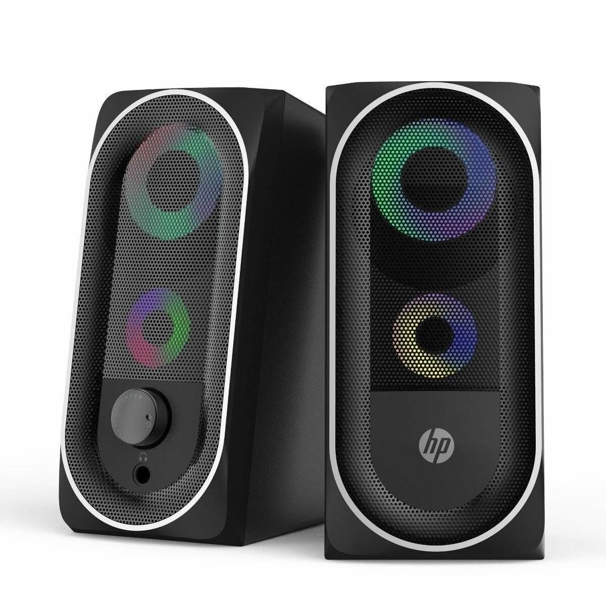 HEWLETT PACKARD - Parlantes para PC HP GAMER RGB