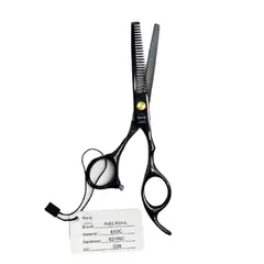 GENERICO - Tijera Esculpidora Aqiabi Negro 6.0