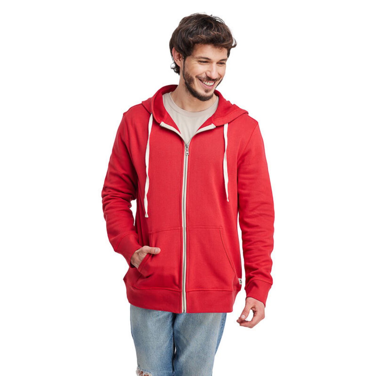 PANAMA JACK - Polerón Hombre Casual Rojo Panama Jack