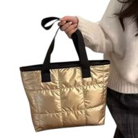 Cartera Tote Acolchado Impermeable Uso Diario