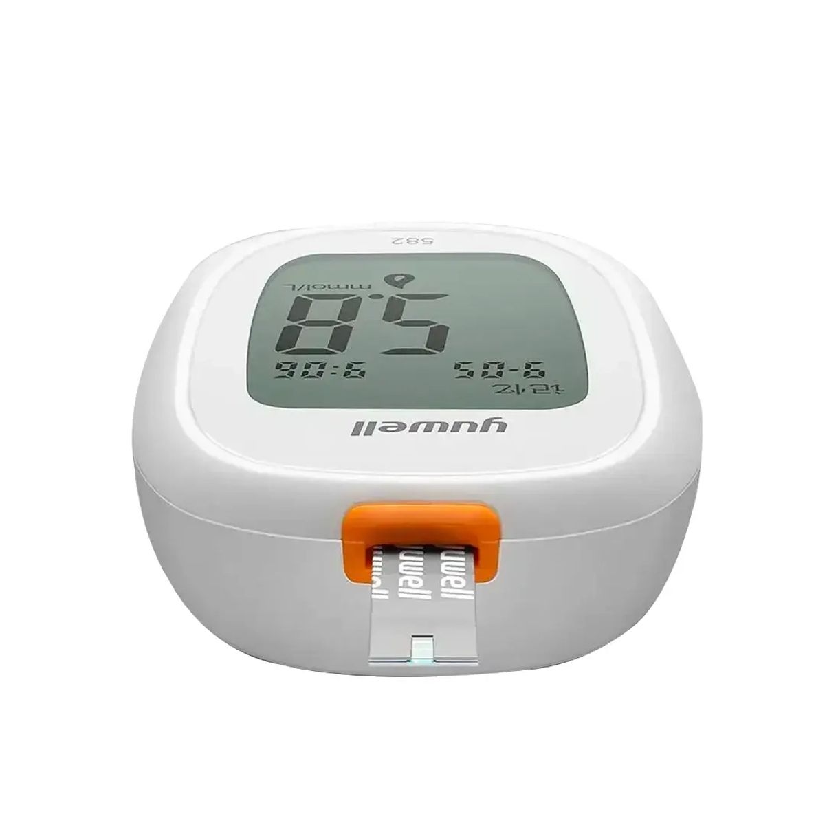 YUWELL - Glucometro Yuwell 582  - Medidor de Glucosa con 100 tiras + 100 lancetas