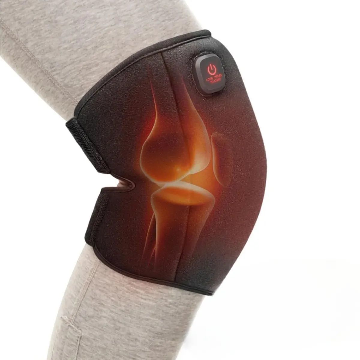 MOVI - Rodillera Térmica Terapéutica con 3 Niveles de Calor - Alivio Dolor Rodilla