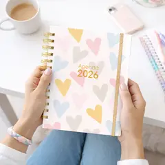 FATI - Agenda - Planner anual Pastel 2026