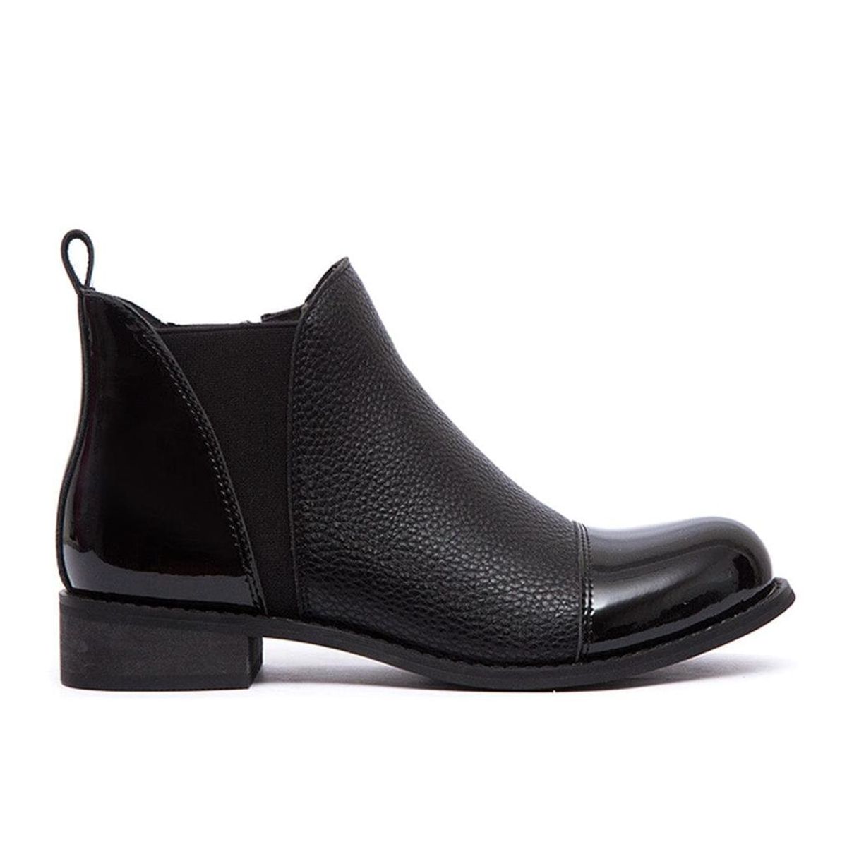 GIANI DAFIRENZE - Botin Cuero Mujer Verdecillo Negro