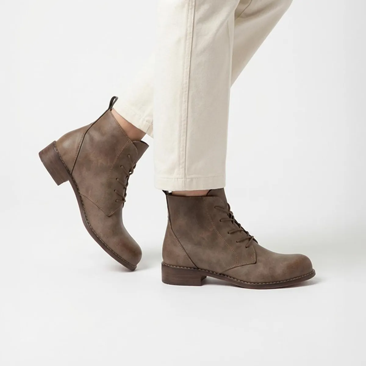 GIANI DAFIRENZE - Botin Mujer / Pintoja Taupe
