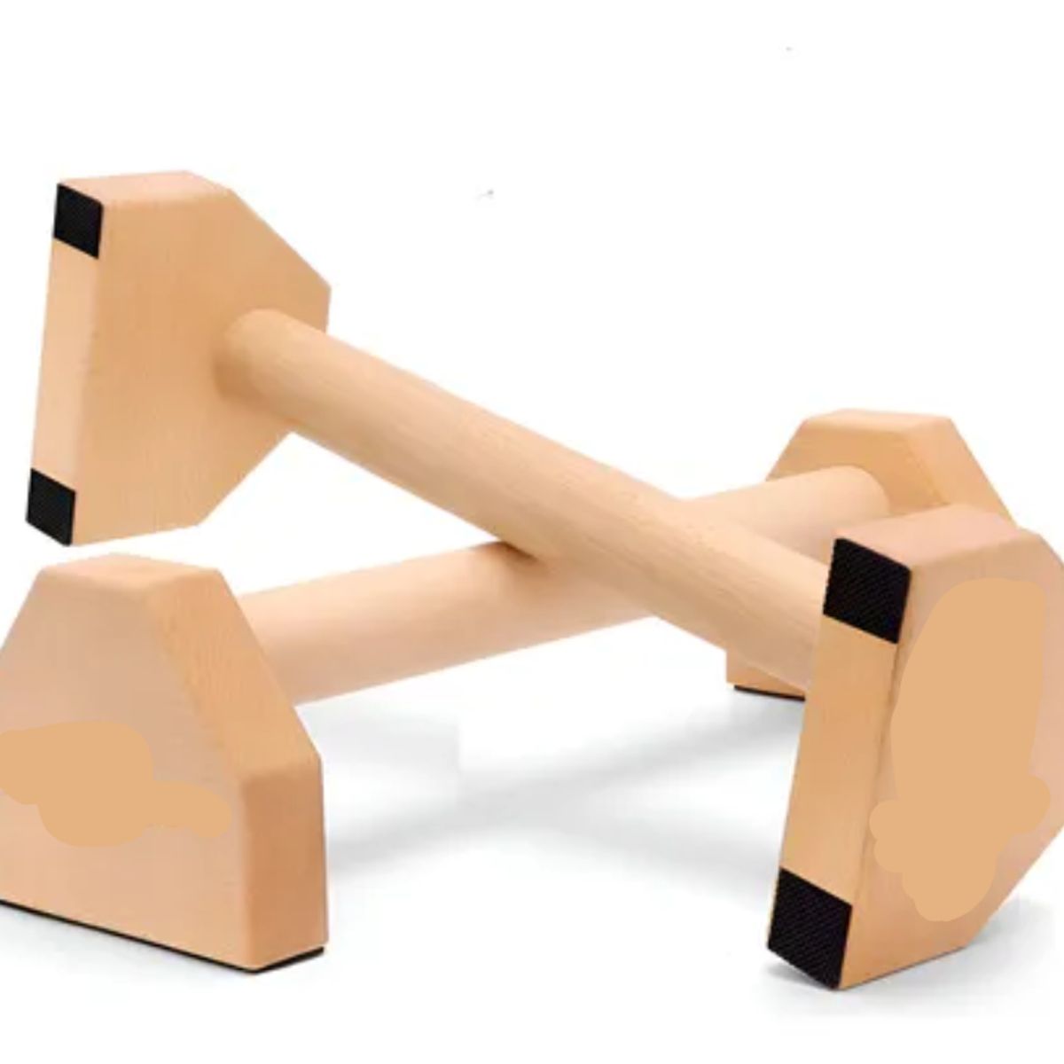 GENERICO - Mini Paralelas De Madera Calistenia Fitness Barra