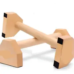 GENERICO - Mini Paralelas De Madera Calistenia Fitness Barra
