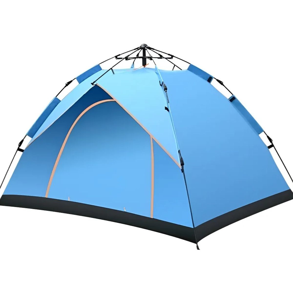 GENERICO - Carpa De 4 Personas De Armado Automático Y Fácil 2x2 Metros BELUG