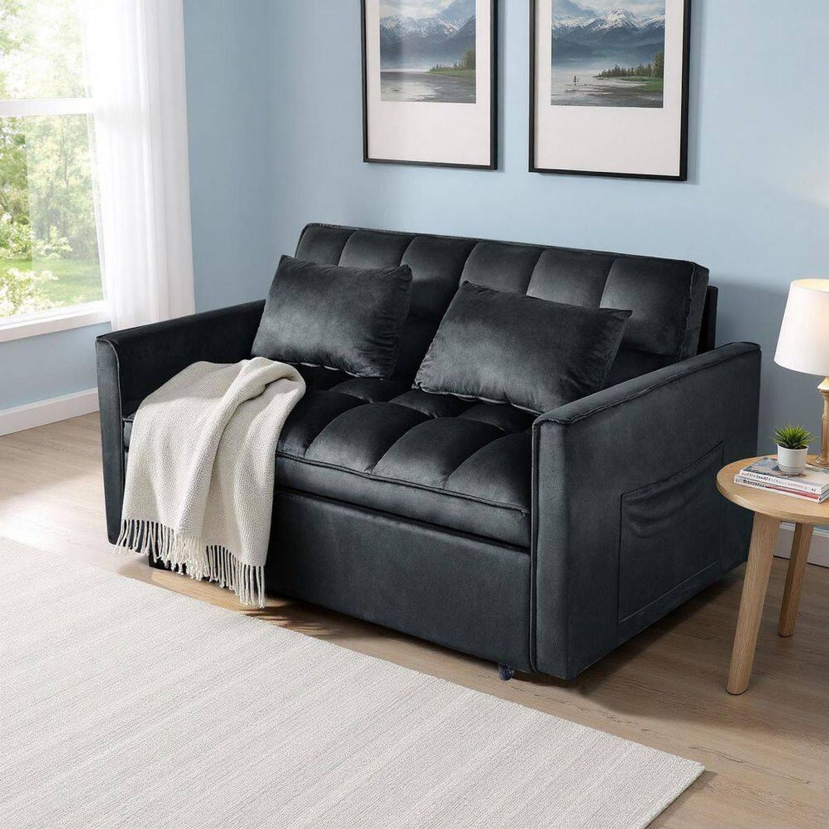 DECO OUTLET - Sofá Cama Torino 3 en 1 Convertible