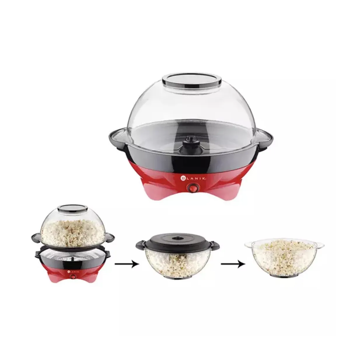 BLANIK - Maquina De Cabritas Blanik Pop Corn 1000w