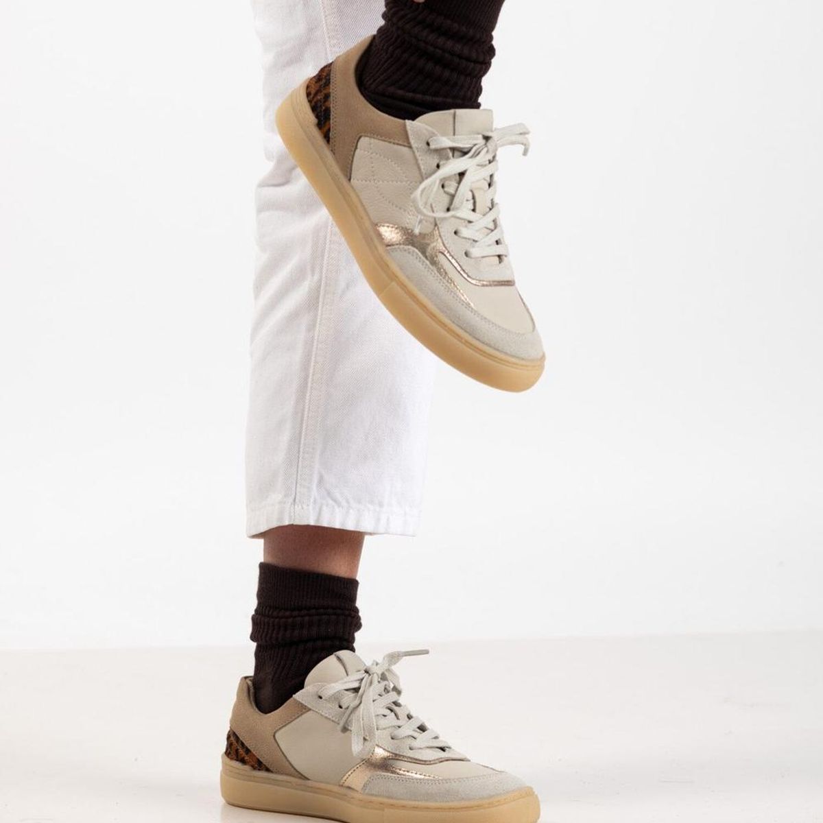 GIANI DAFIRENZE - Zapatilla Mujer / Lavanda Blanca