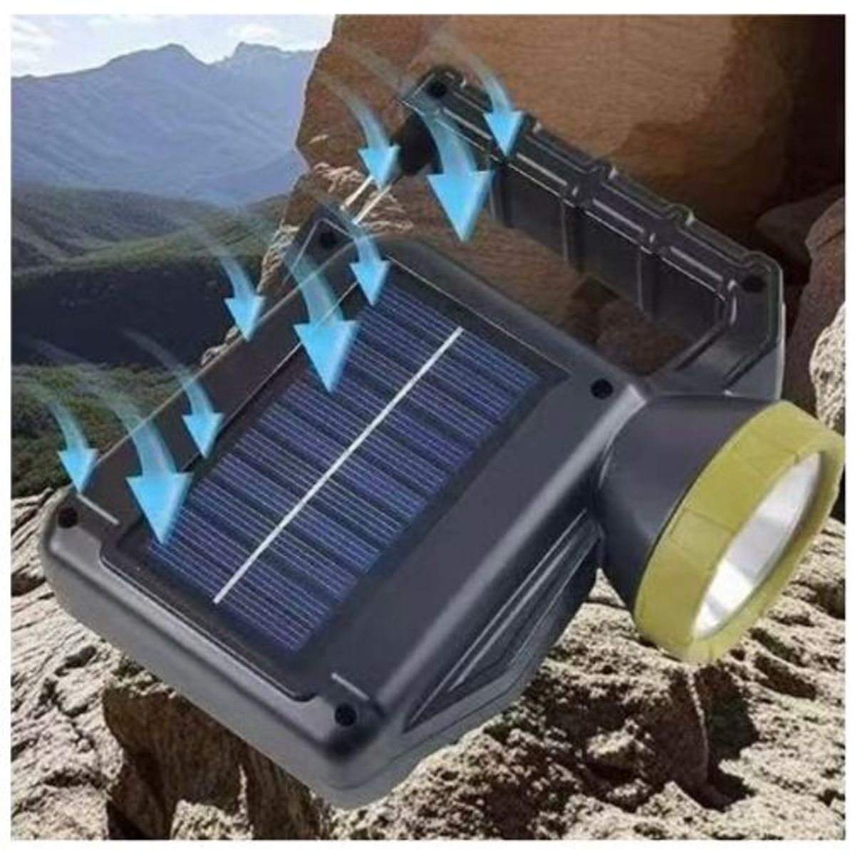 GENERICO - Lampara de Emergencia Vertical Solar
