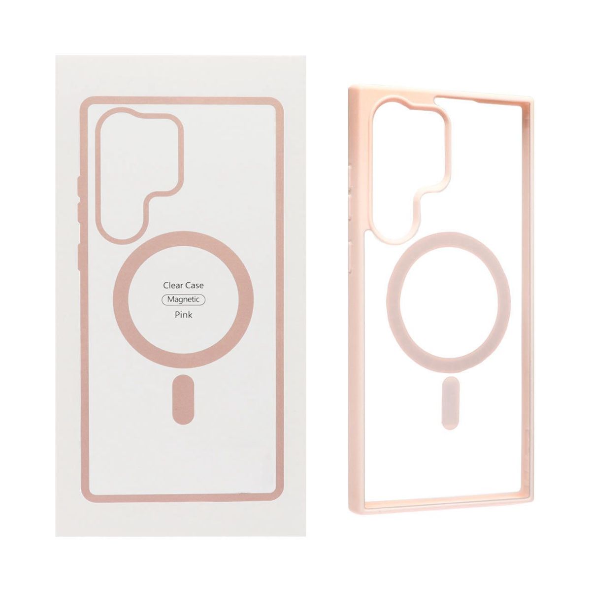 GENERICO - Carcasa Con Magsafe Para Samsung S26 Ultra  - Rosado