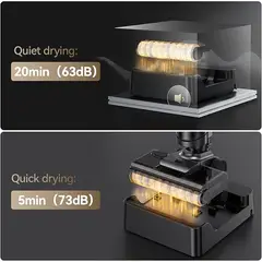 OEM - JONR ED12 Pro Max Aspiradora inalámbrica en seco y húmedo 17000PA