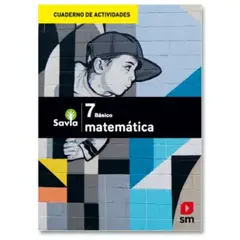 SAVIA - Matemática Cuaderno 7mo Básico Poco Uso