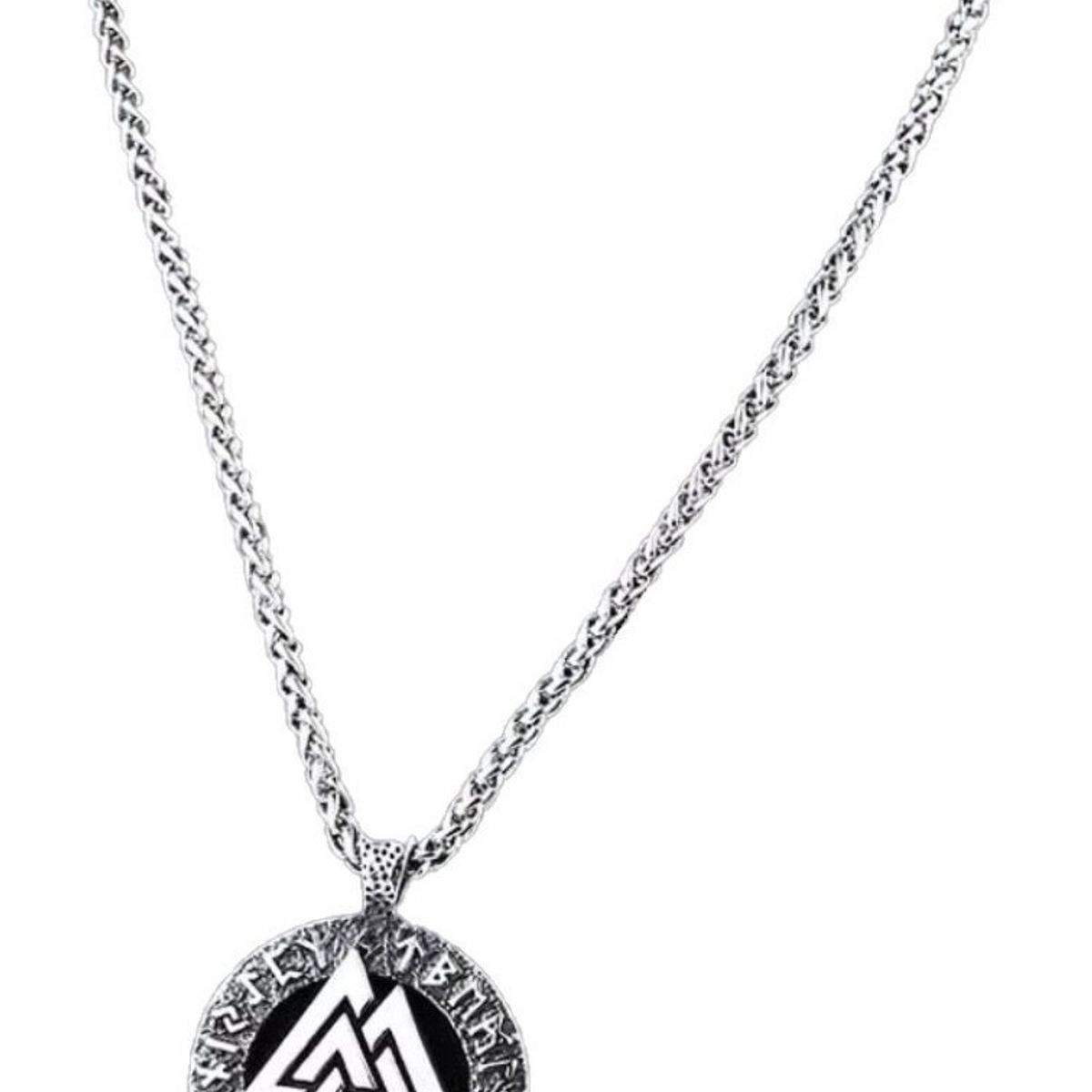 GENERICO - Collar Triangulo Nordico Vikingo Hombre Moda 2019