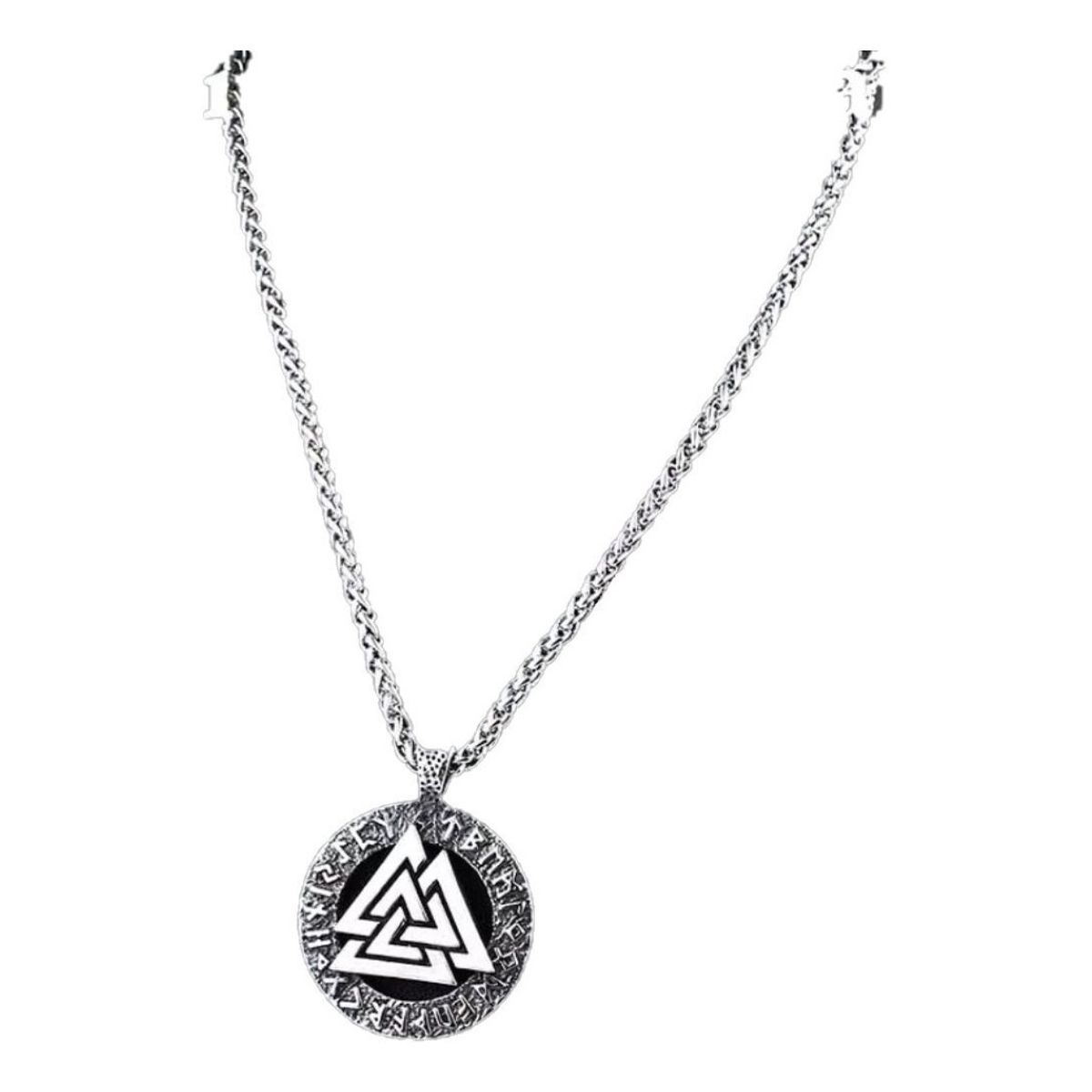 GENERICO - Collar Triangulo Nordico Vikingo Hombre Moda 2019