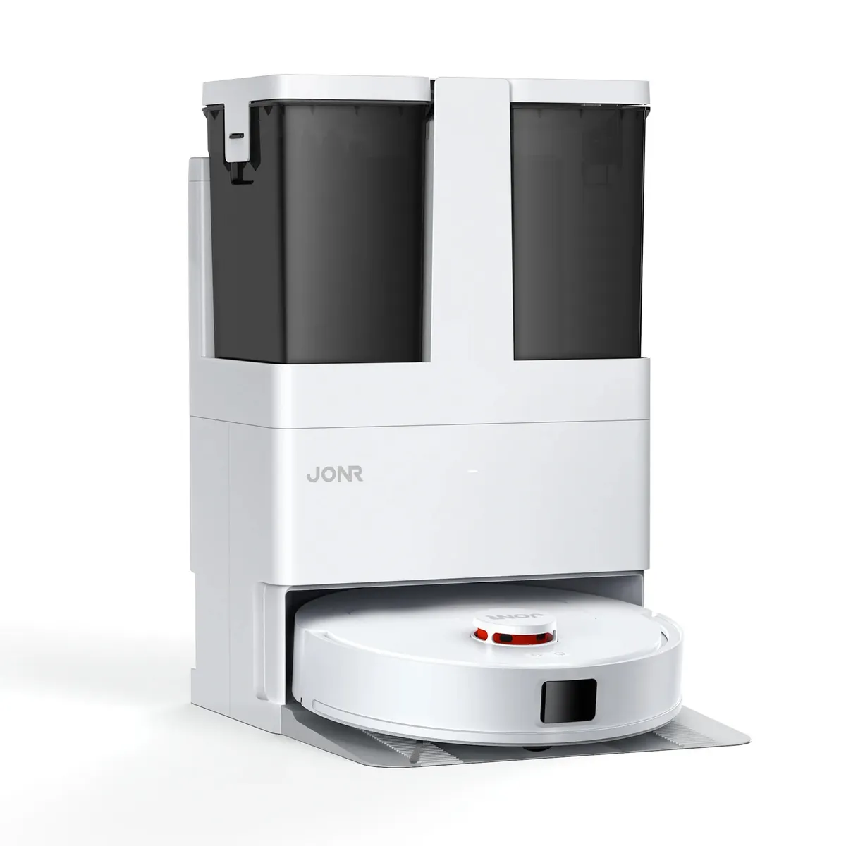 JONR - Robot aspiradora JONR T5 Lite con base de secado y lavado de mopa 8000PA
