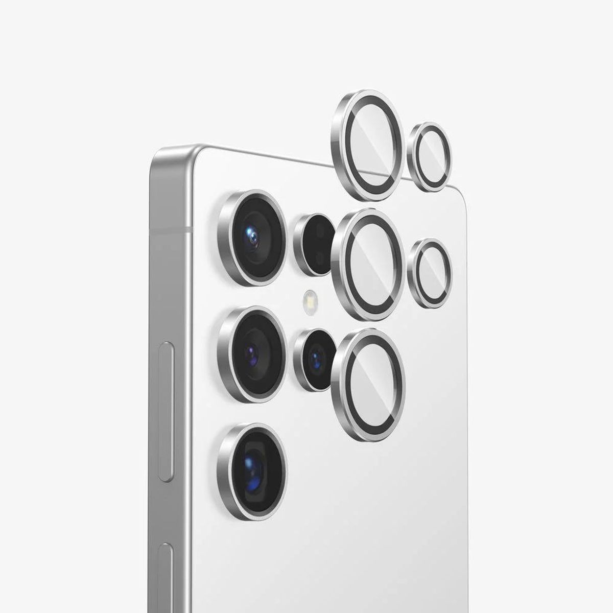 GENERICO - Protector de Lentes Camara Para Samsung S26 Ultra - Silver