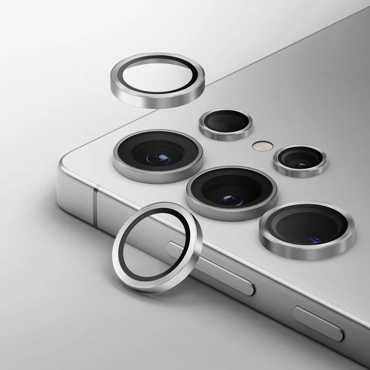 GENERICO - Protector de Lentes Camara Para Samsung S26 Ultra - Silver