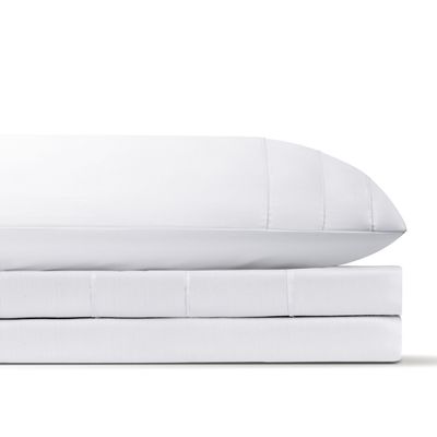 Imagen 2 del producto Juego de Sábanas 1.5 Plaza Blancas Satinadas y Suaves  Algodón 100% Indio