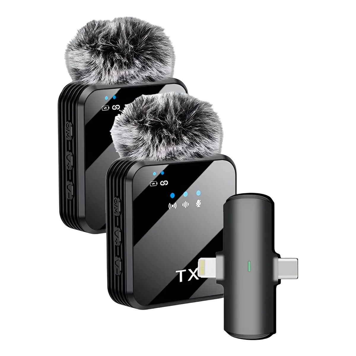 GENERICO - Micrófono Inalámbrico De Solapa Para Celular Para Vlog Tikto