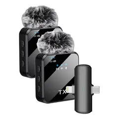 GENERICO - Micrófono Inalámbrico De Solapa Para Celular Para Vlog Tikto