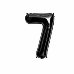 GENERICO - GLOBO METALICO 32 NEGRO 7