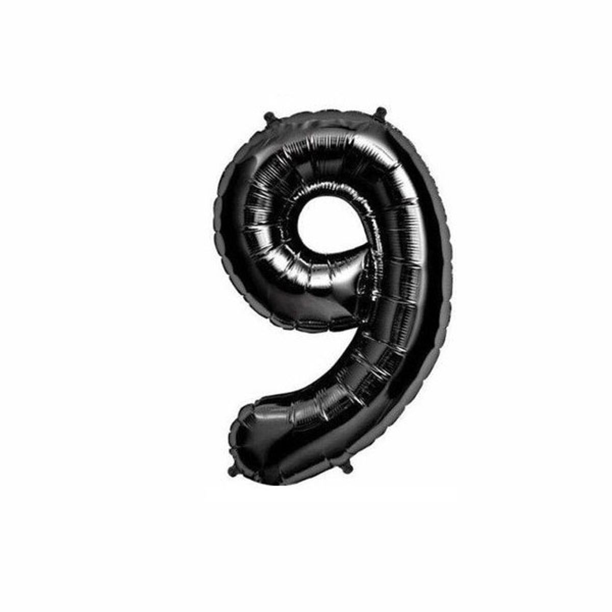 GENERICO - GLOBO METALICO 32 NEGRO 9
