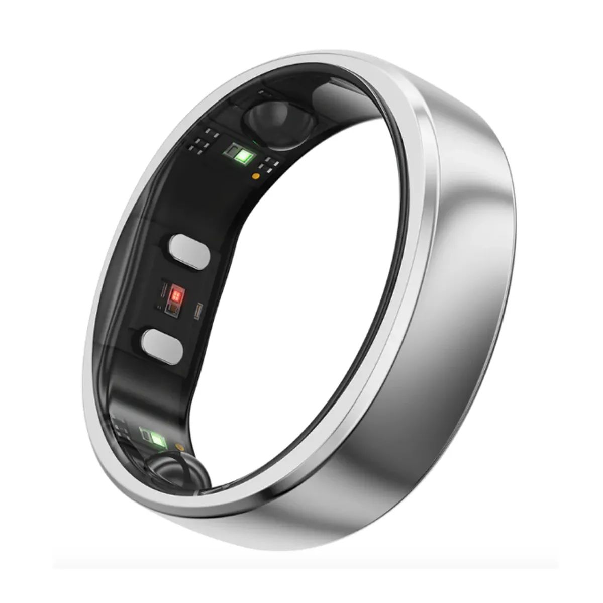 RINGCONN - Anillo inteligente de monitoreo de salud RingConn Gen 2 - Plata futura