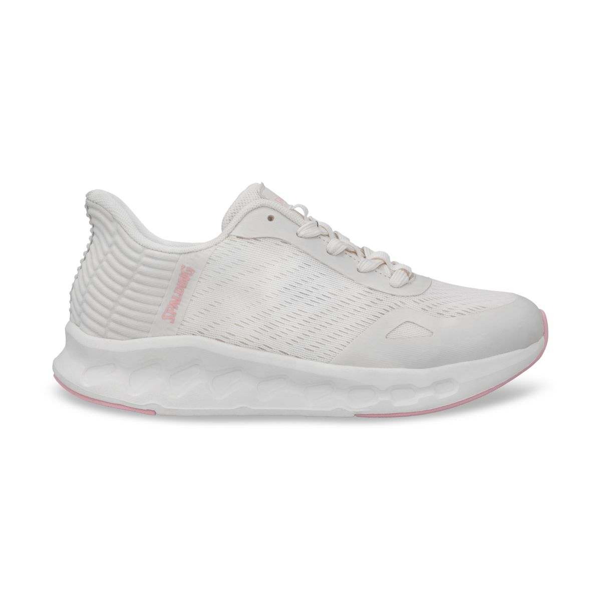 SPALDING - ZAPATILLA MUJER COMFORT WALK 2 WHITE-PINK SPALDING