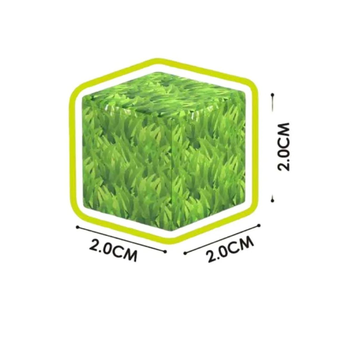 GENERICO - Cubo Magnético Tipo Minecraf 32 Pcs Juguete Taller Sin Fronteras