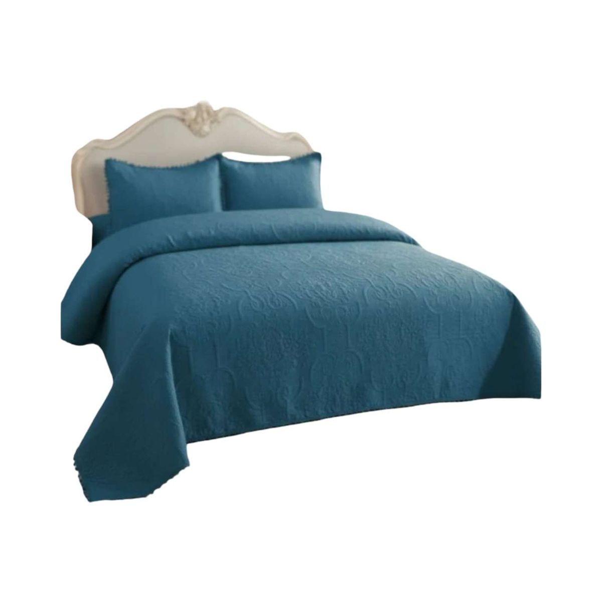 GENERICO - Cubrecama con pompones 2 plazas