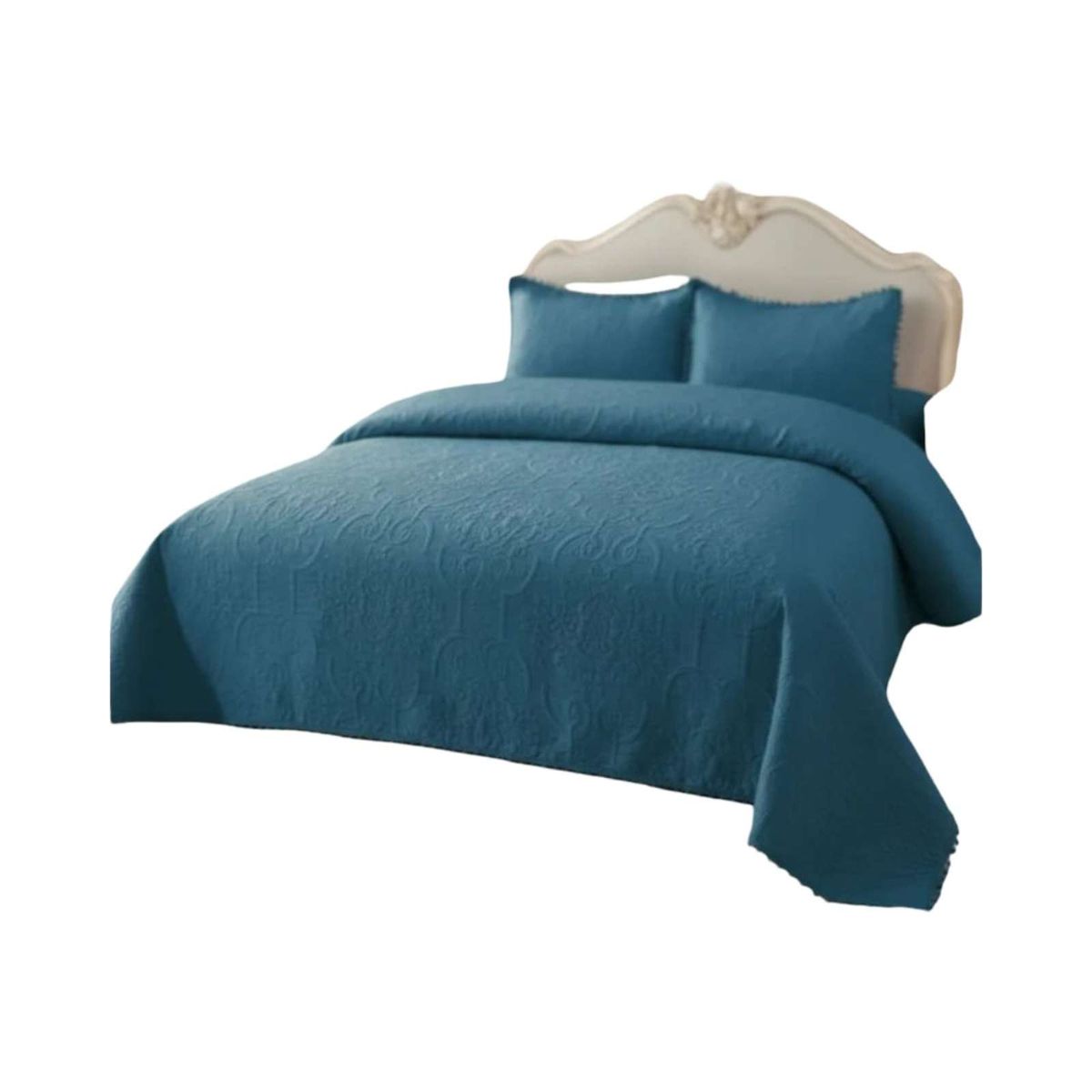 GENERICO - Cubrecama con pompones 2 plazas