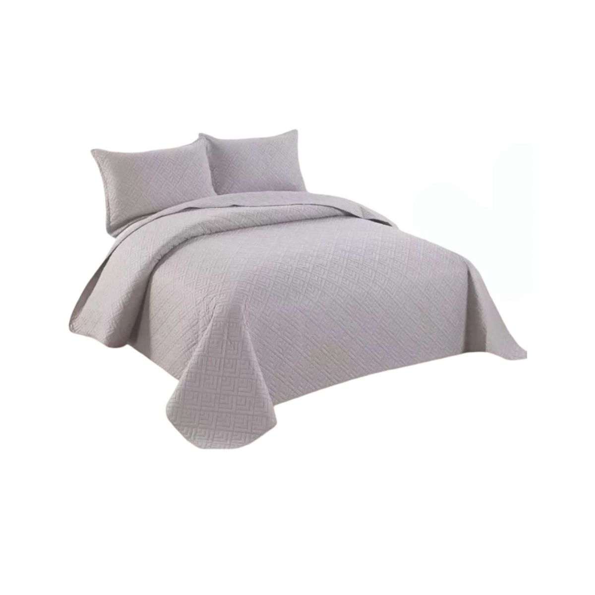 GENERICO - Quilt de verano cuadricula king-super king