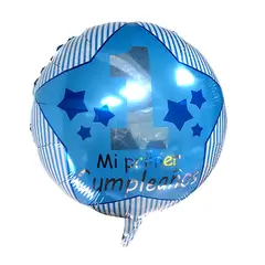 GENERICO - GLOBO METALICO MI PRIMER CUMPLE NENE 18 X1 UNI