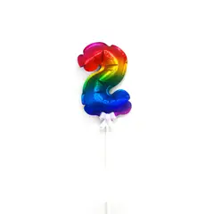GENERICO - GLOBO METALICO MULTI STICK 13CM 2