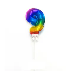 GENERICO - GLOBO METALICO MULTI STICK 13CM 9