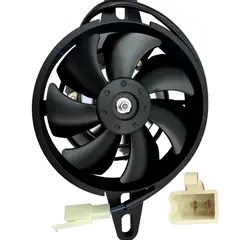 KUANGYE - 12V Electro Radiador Ventilador (fan) Moto 4,5 Pulgad,para Moto Cuádruple 150-250,Enduro,Cross,Atv