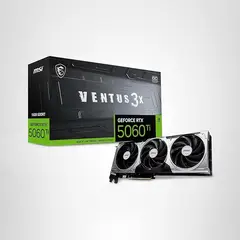 MSI - Tarjeta de Video NVIDIA GeForce RTX 5060 Ti Ventus 3X OC 8GB GDDR7