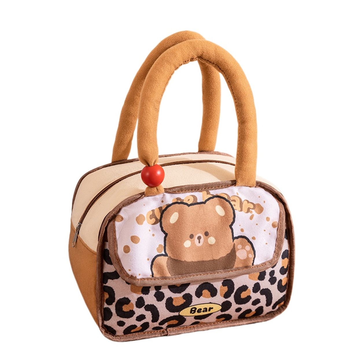 TIOZONEY - Bolsa térmica de lonchera - Marrón