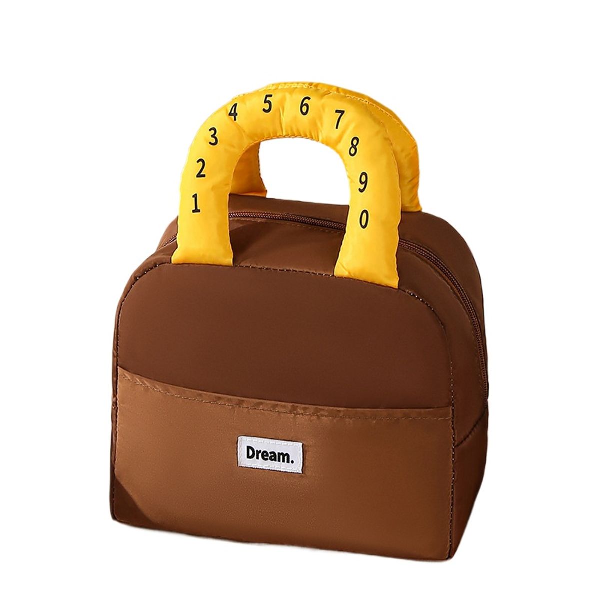 TIOZONEY - Bolsa térmica de lonchera - Marrón