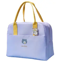 TIOZONEY - Bolsa térmica de lonchera - Morado