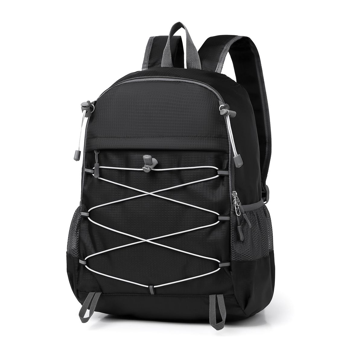 TIOZONEY - Mochila deportiva para actividades al aire libre  Negro
