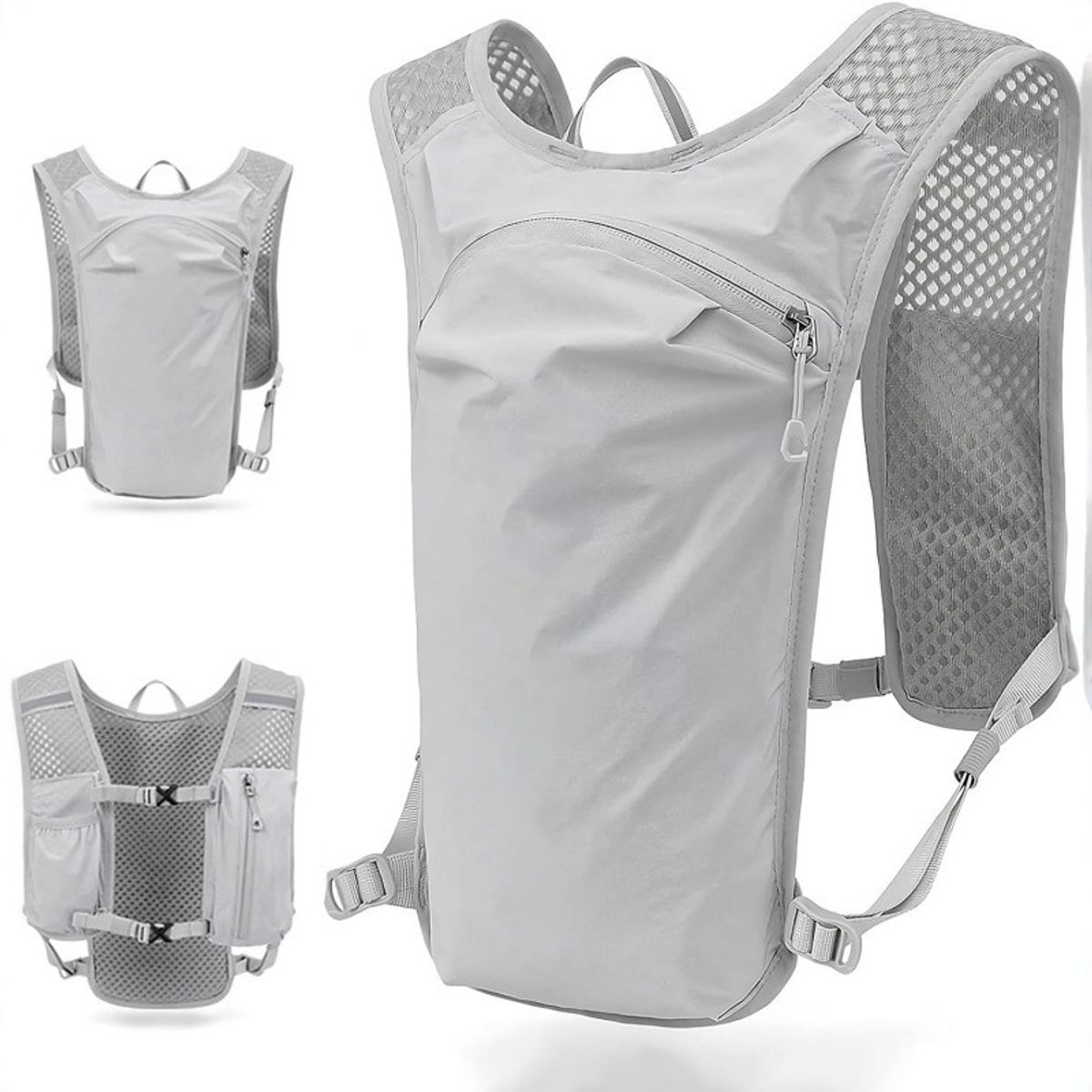 TIOZONEY - Mochila deportiva para actividades al aire libre  Gris