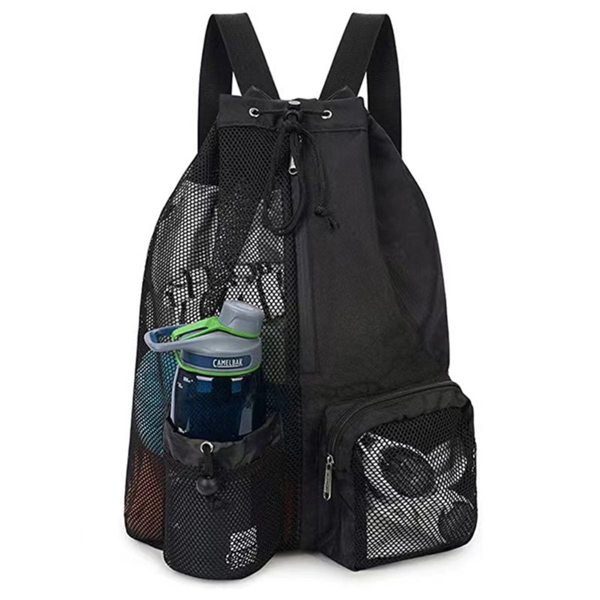 TIOZONEY - Mochila deportiva para actividades al aire libre  Negro