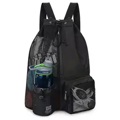 TIOZONEY - Mochila deportiva para actividades al aire libre Negro