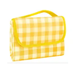 GENERICO - Manta Perfecta Para Picnic Impermeable Fácil De Transportar Color Amarillo