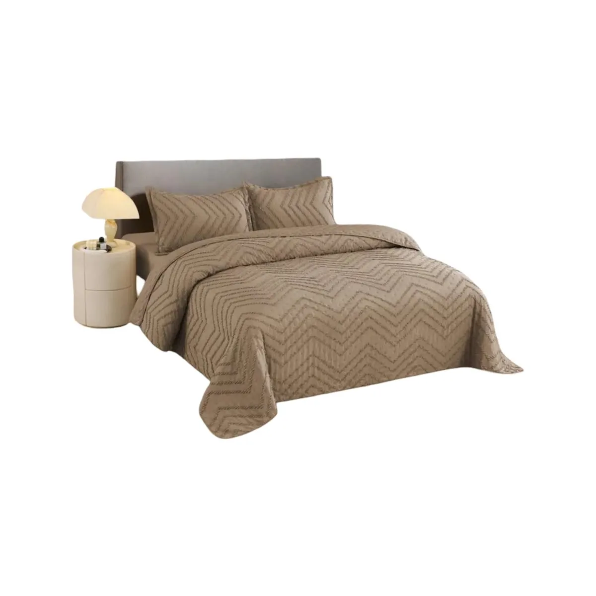 GENERICO - Cubrecamas de verano Chevron 2 plazas